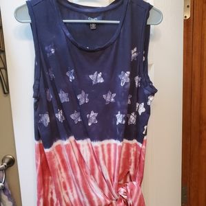 Ladies Stars and Strips Tank Top